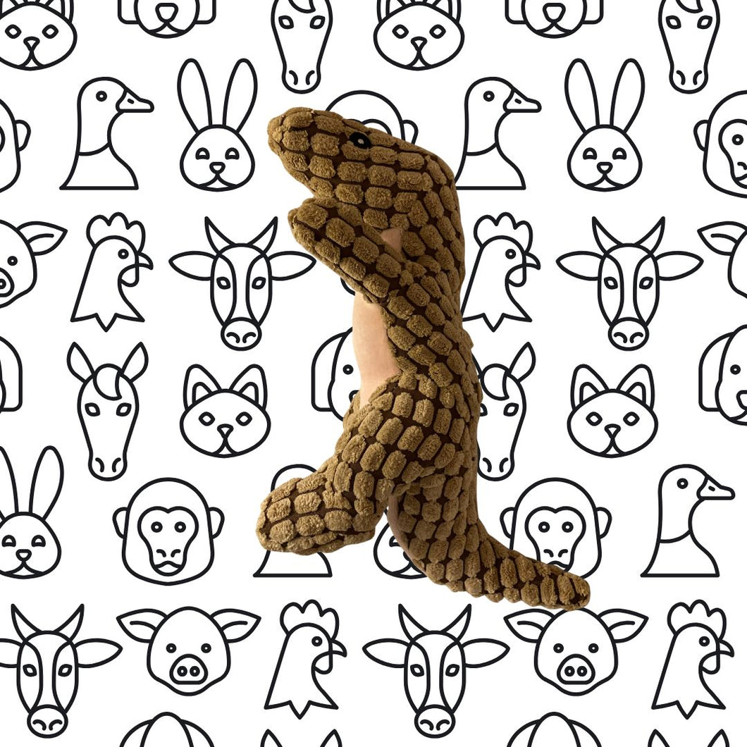 Squeaky Dinosaur Dog Toy