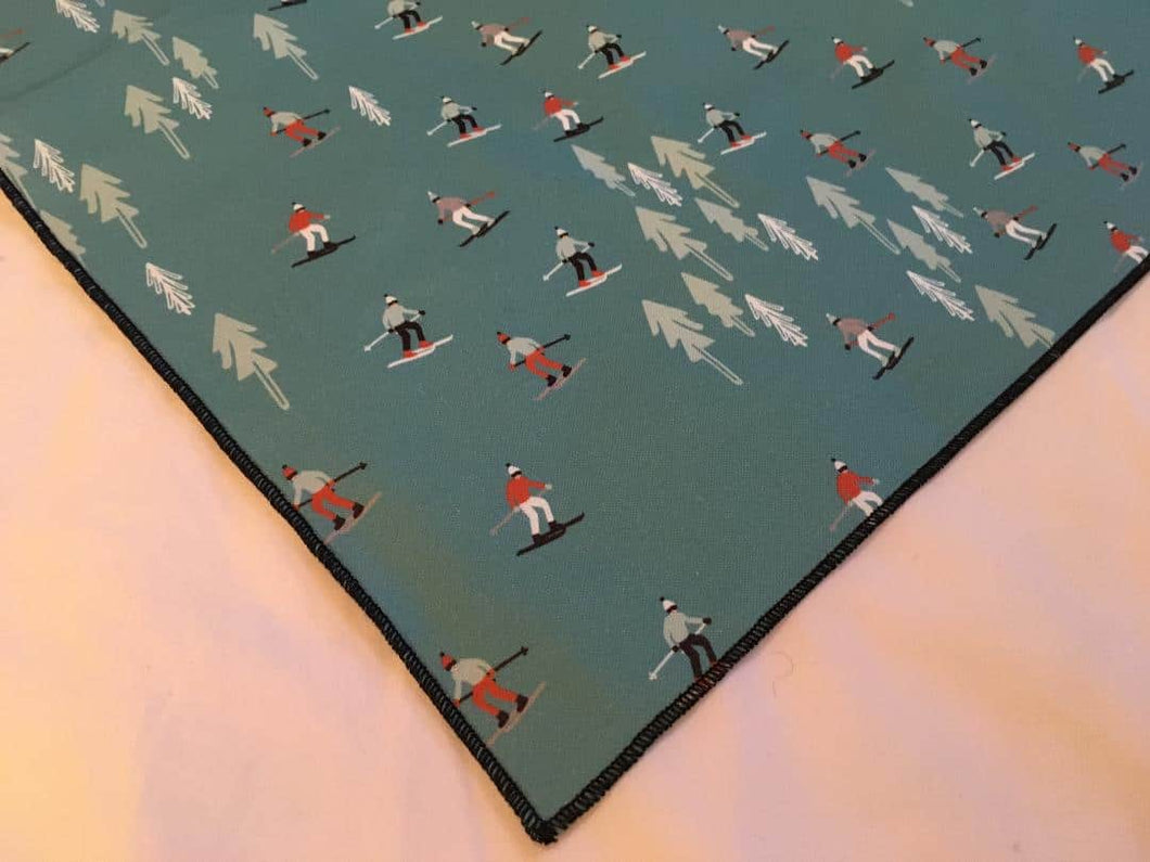 The Skier Series - Dark Green