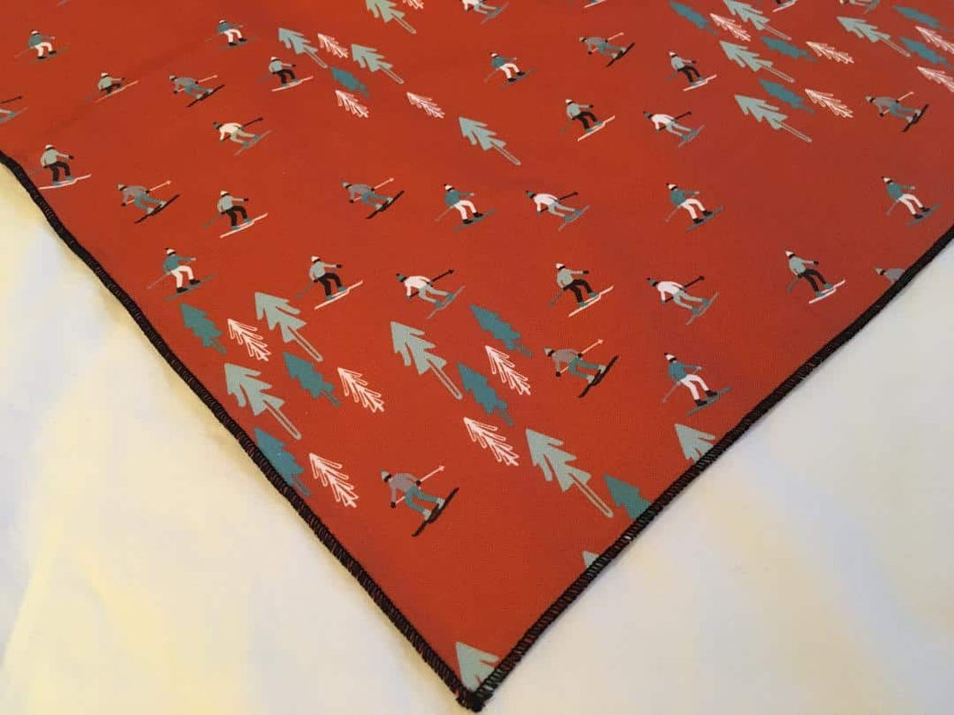 The Skier Series - Dark Orange